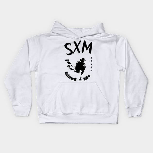 sxm Kids Hoodie by HyzoArt